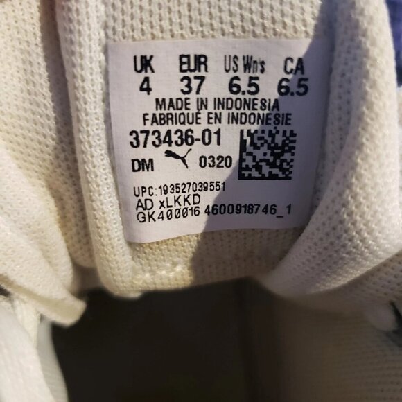 Puma Cali Sport highs White/Gold shoes 373871- 01 Women's 6.5 Sneakers - Picture 7 of 7